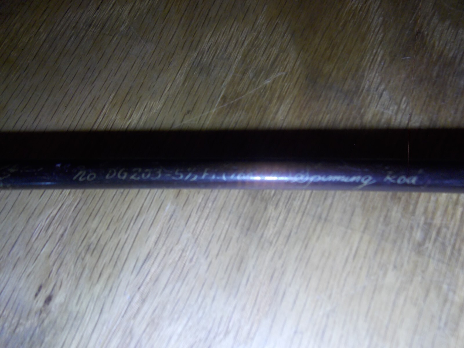Eagle Claw “GOLD EAGLE II” Spinning Rod DG 203 5-1/2′ (1Pc) SUPER CLEAN 12/26