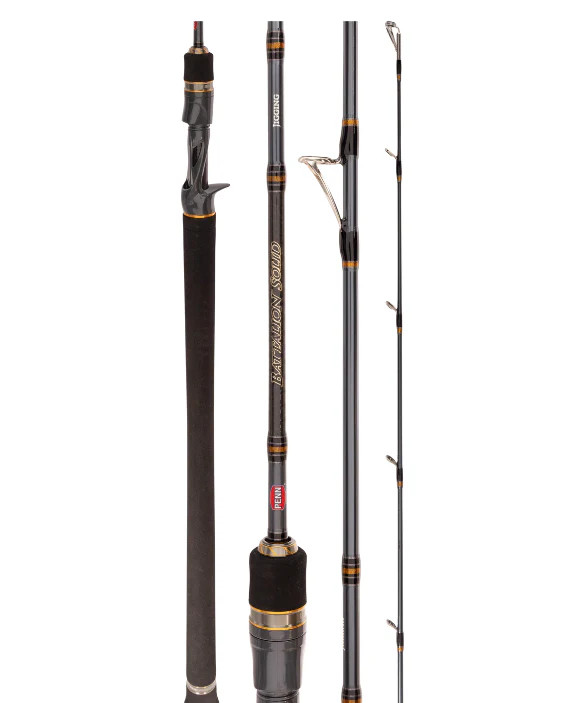 PENN Battalion Solid Extract O/Head Fishing Rod 6010HXX – 6” PE 6-10 / 1 Piece