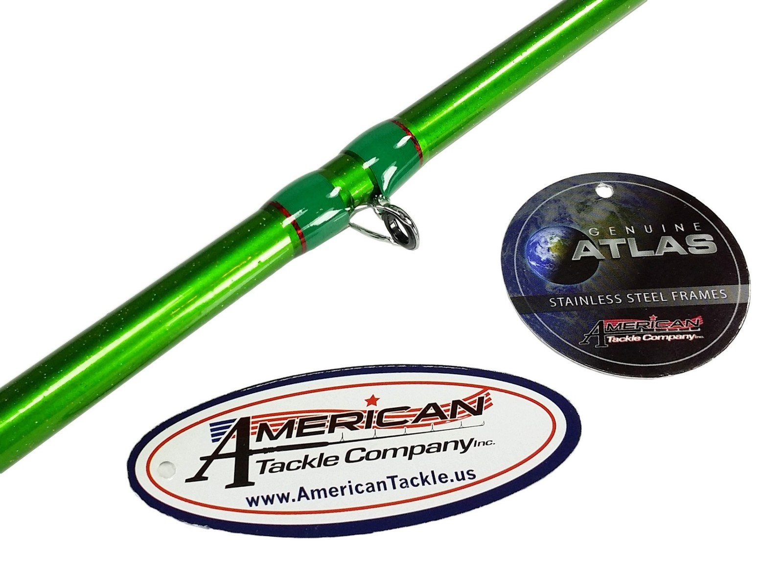 Collapsible Carrot Stix CASTING 7′ 6″ Medium Wild Green PRO Inshore Fishing Rod