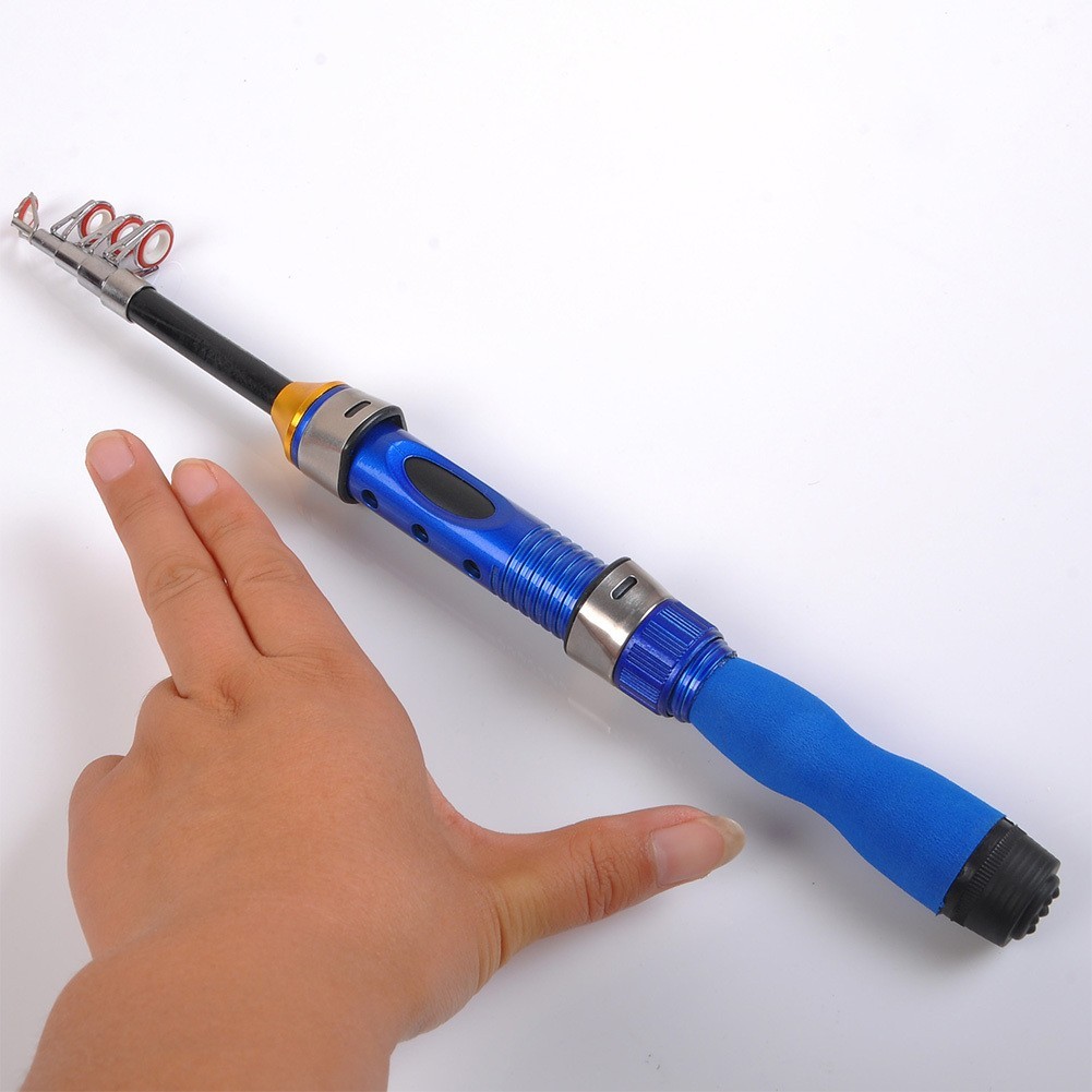 Lightweight Fishing Rod with Spinner Reel Telescopic Design for Anglers