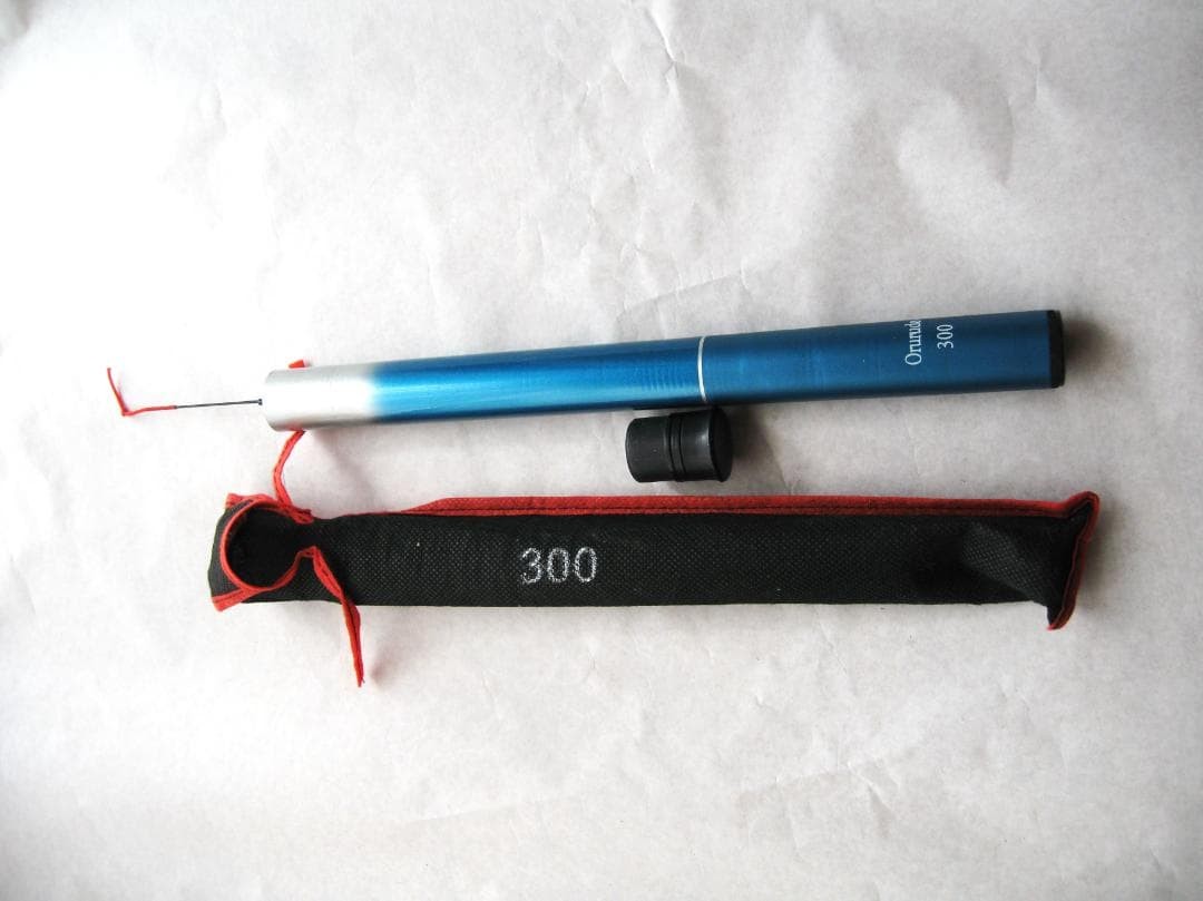 Lightweight Trout Stream Rod Set 180cm/300cm Orange/Blue with Cap Used
