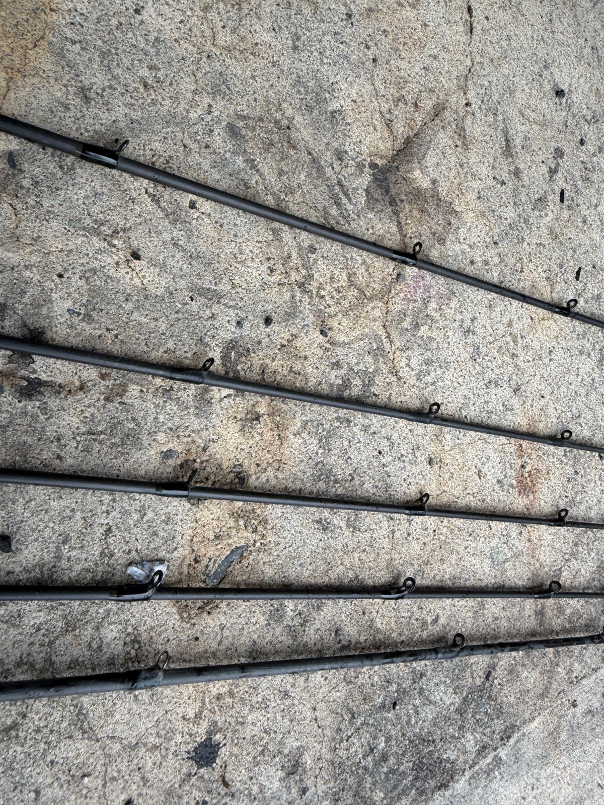 5 Falcon Bucoo Micro Split Grip Casting Rods Pitching stick and MH’s