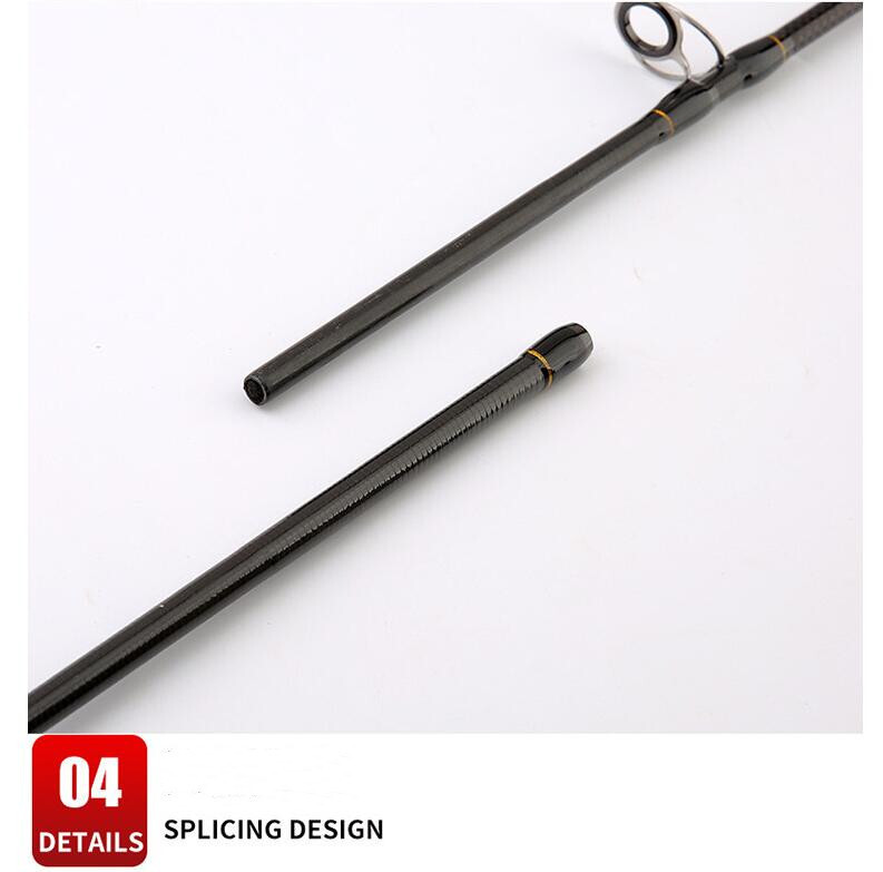 1.65M/1.8M Lure Fishing Rod Casting/Spinning Fishing Rod Carbon Fiber Pole Trout