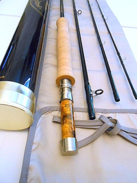 E.L. KEULING ROD CO 10′ 4WT. DOWN-LOCKING 4PC CARBON FIBER FLY ROD 2026 USA