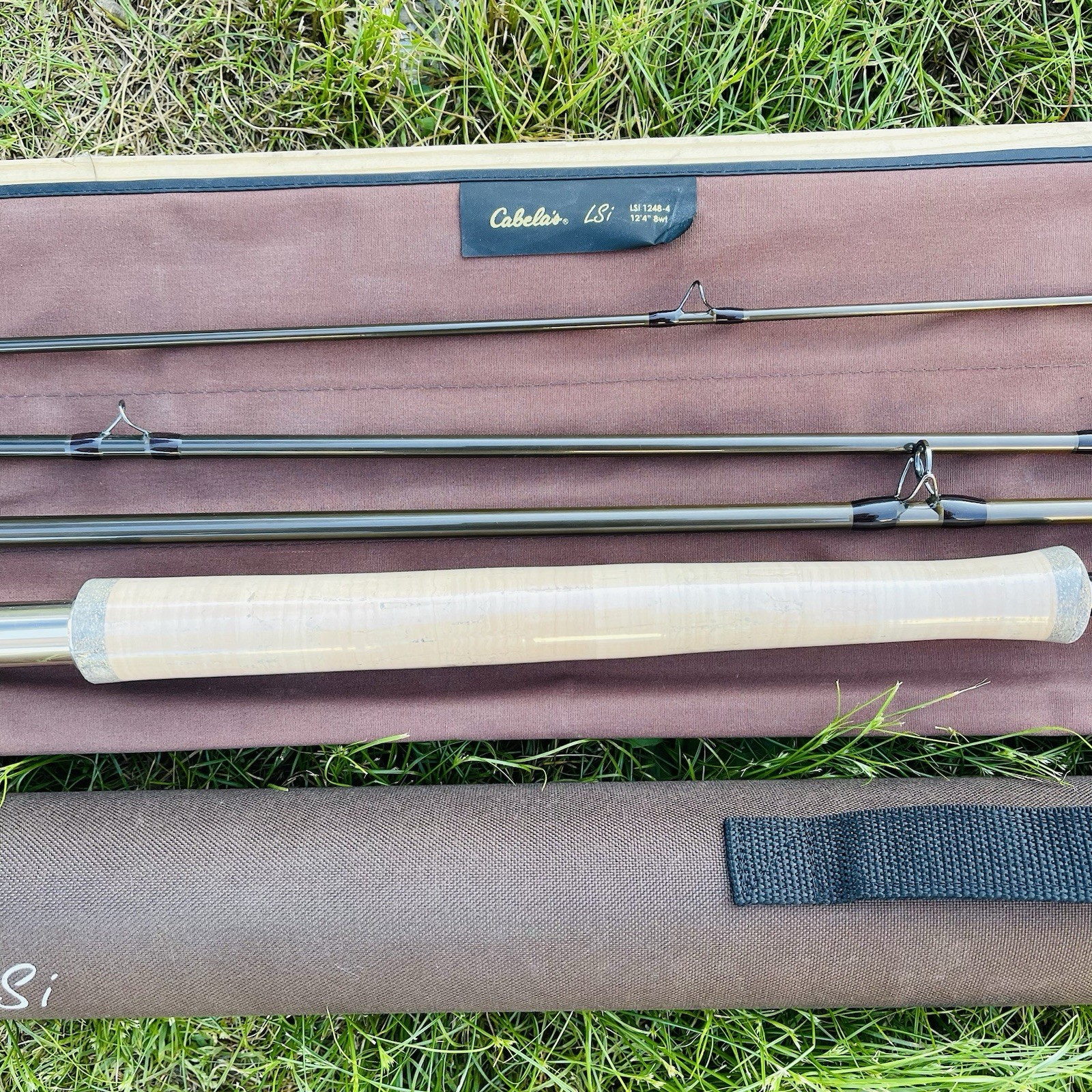 Cabela’s LSi 1248-4 12’4 8wt Fly Rod K10 Discontinued