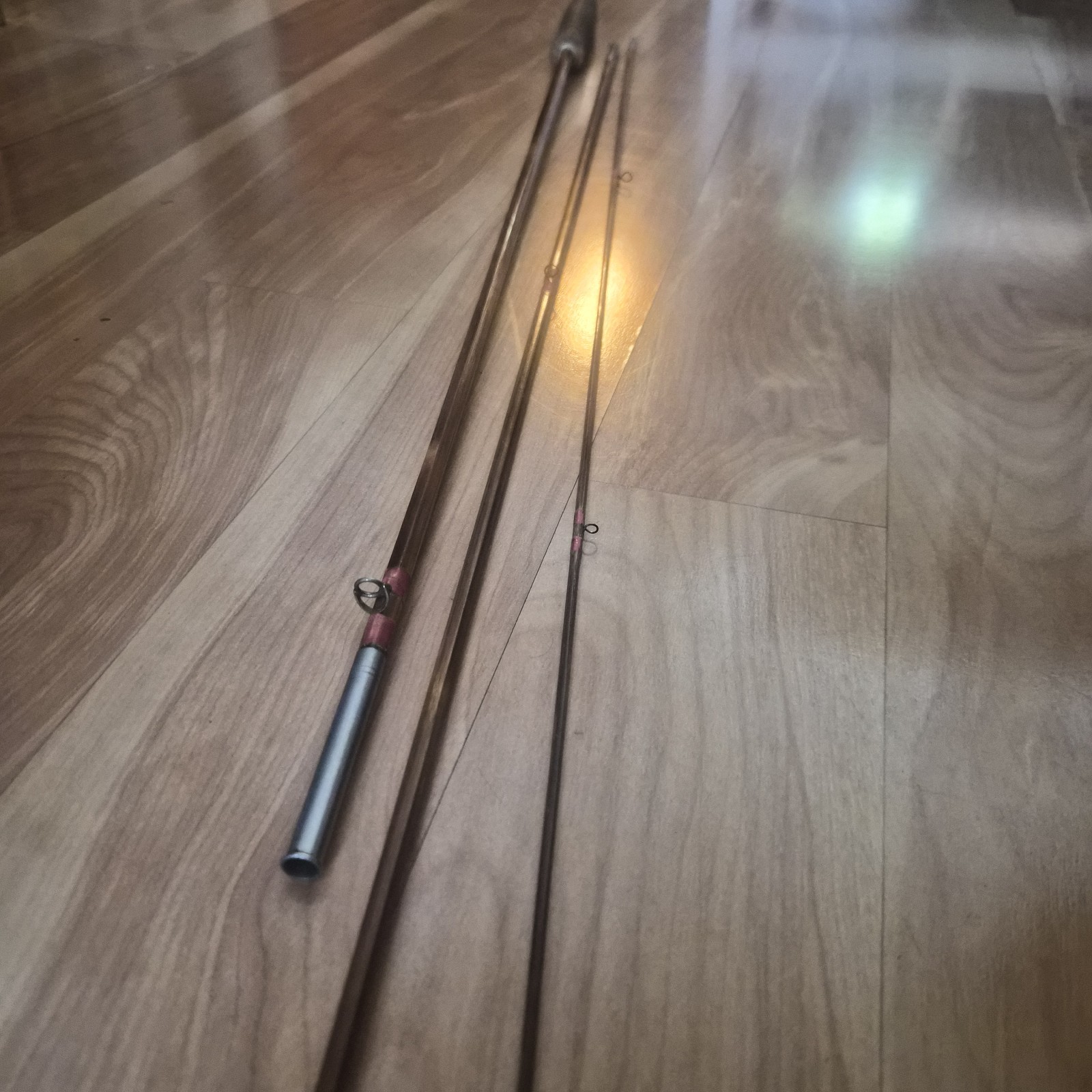 Vintage Shakespeare Bamboo 3-Piece Fly Rod w/ Tube