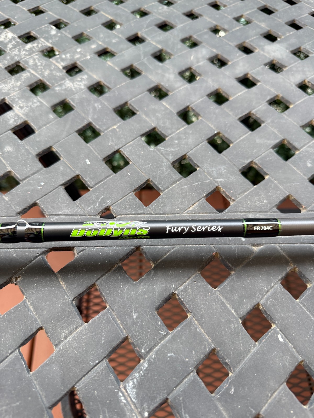 Dobyns Fury FR 704C, 7’0″, Heavy, Fast, 10-20lb, 1/4-1oz, Casting Rod, 1pc