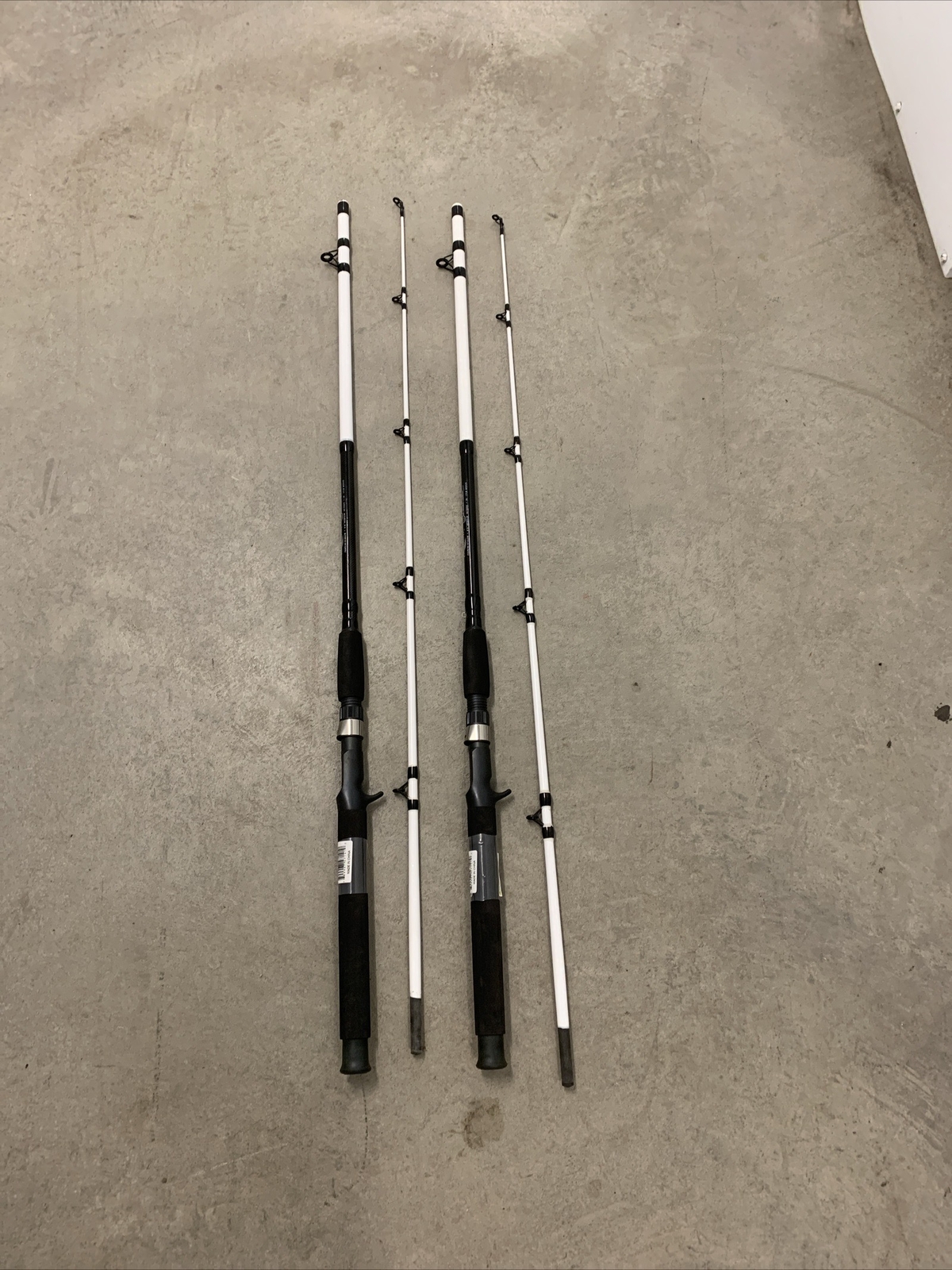 2 Tsunami Spear Casting Rods 6’6″ Fresh/Saltwater Catfish/Trolling 10-17lb Mono