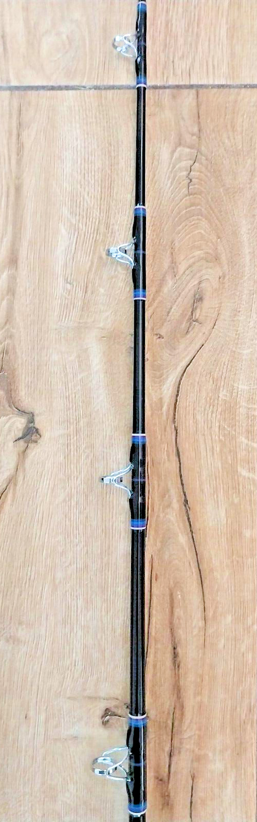 NEW CUSTOM WRAPPED -8 FT -SEEKER 270-8 CONVENTIONAL SALWATER ROD, CORK HANDLE