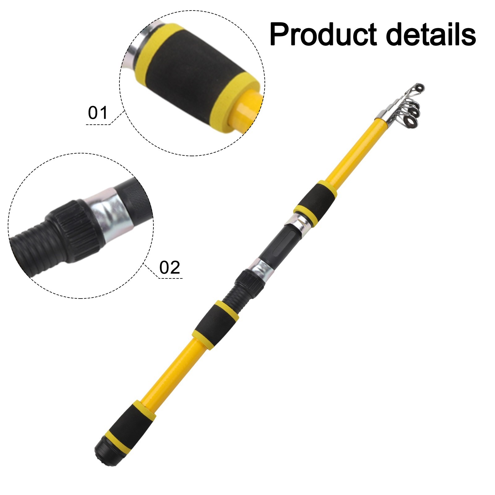 Complete Fishing Kit with Telescopic Rod and All Necessary Accessories