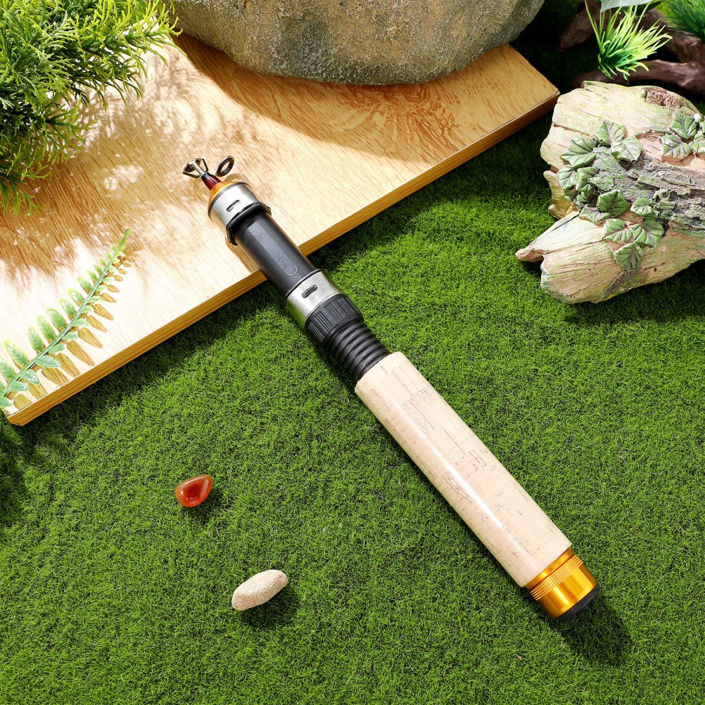 64cm Telescopic Fishing Rod Carbon for Winter Ice Fishing