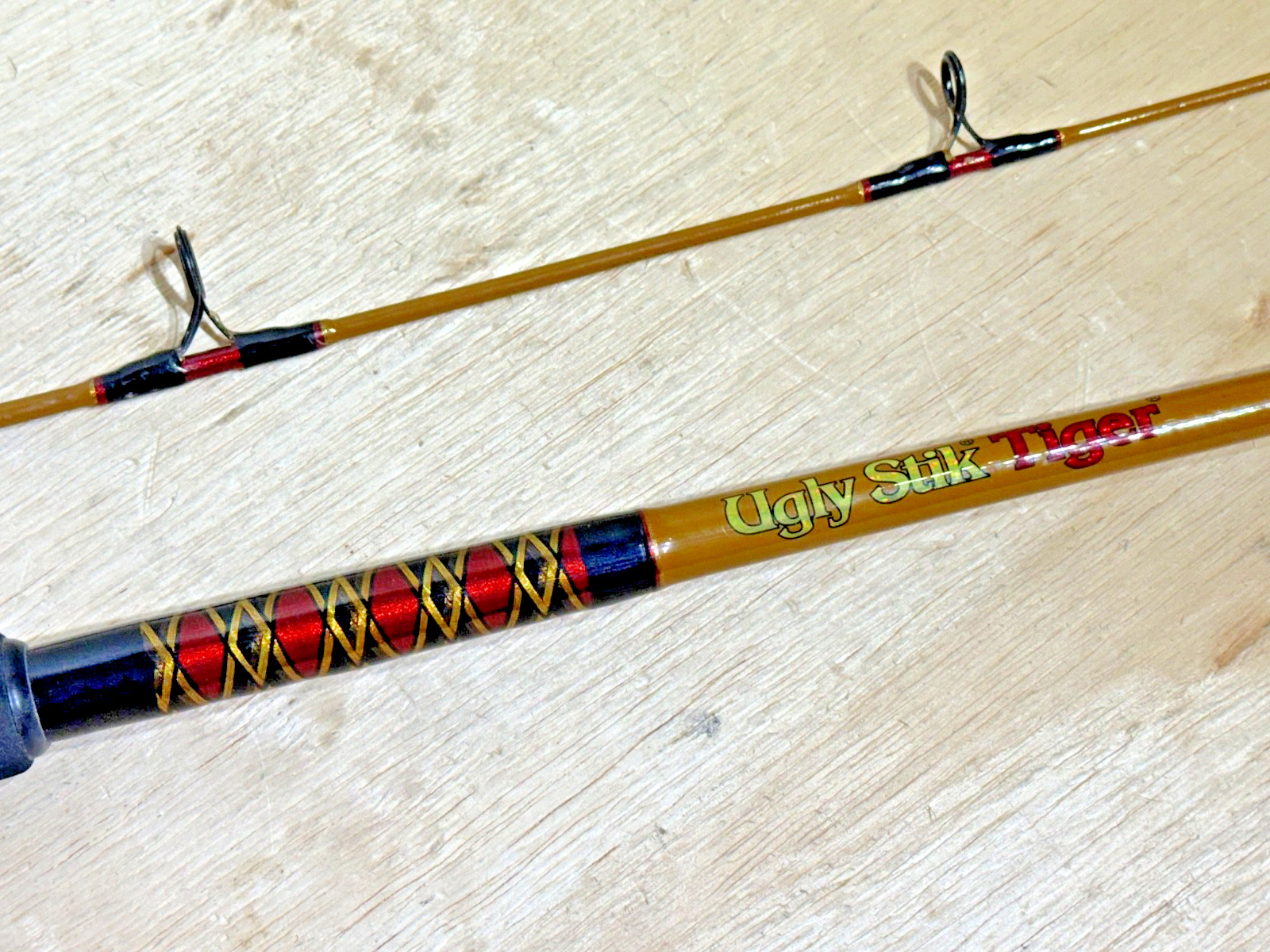 Ugly Stick BWC 2201-2 Tiger 7-ft Medium Action 10-to-50-lb Spinning Rod (2)-Pcs