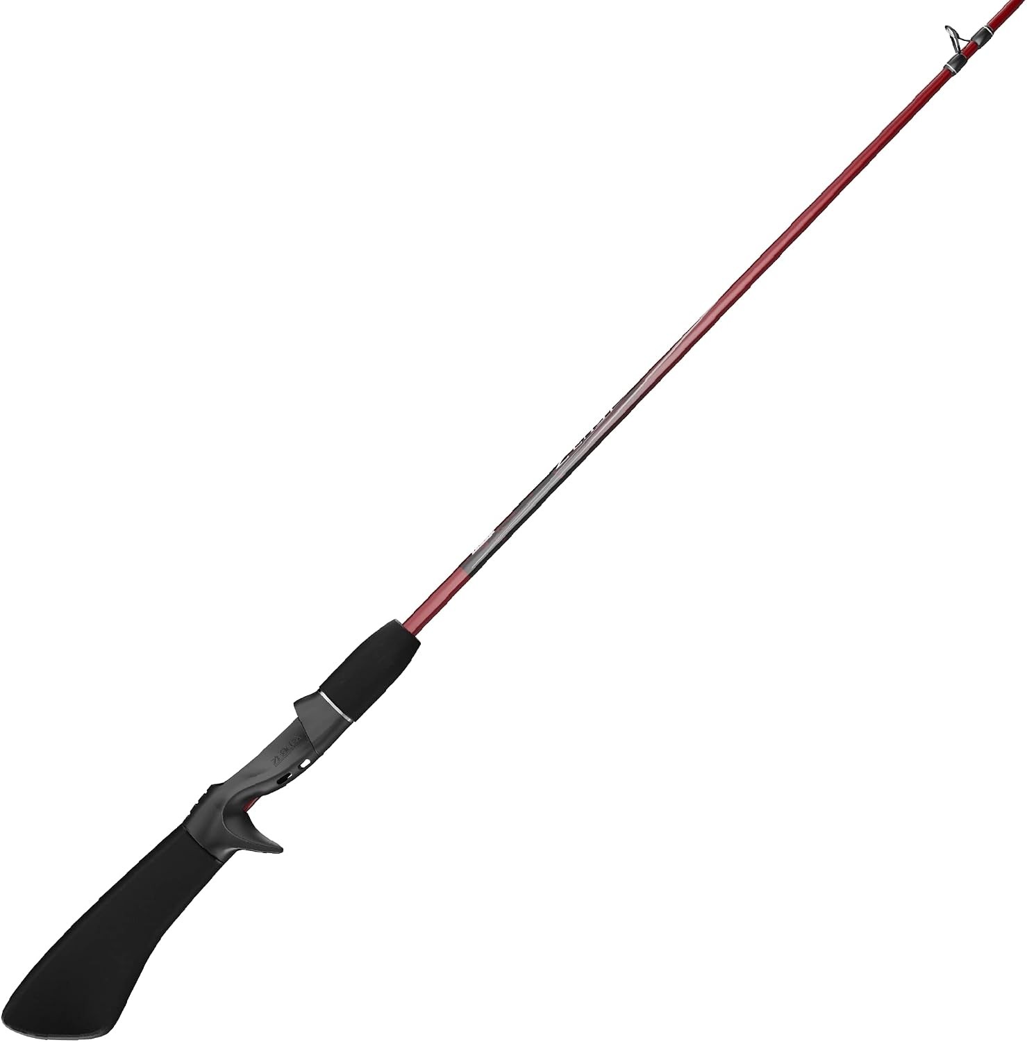 Casting Fishing Rod 2-Piece Durable Z-Glass Fishing Pole Comfortable EVA