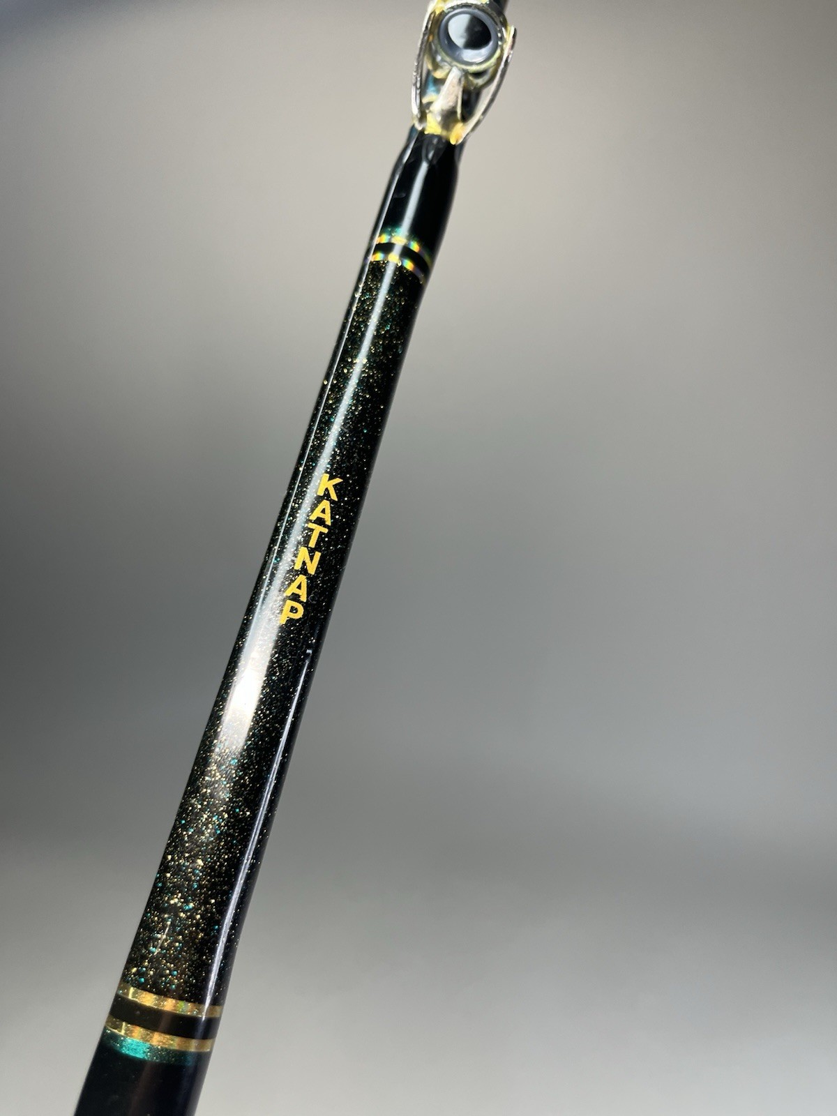 Jesse Buky Custom Built Wrapped Heavy Duty “KatNap” Vintage Fishing Rod 6′