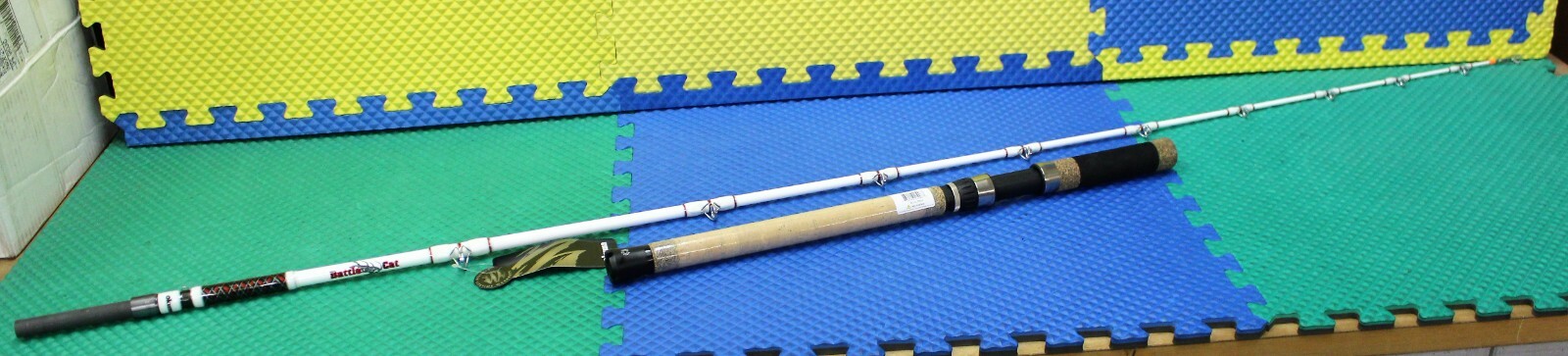 Okuma Battle Cat Catfish Casting Rod 7′ 6″ 2-Piece Heavy BC-C-762H