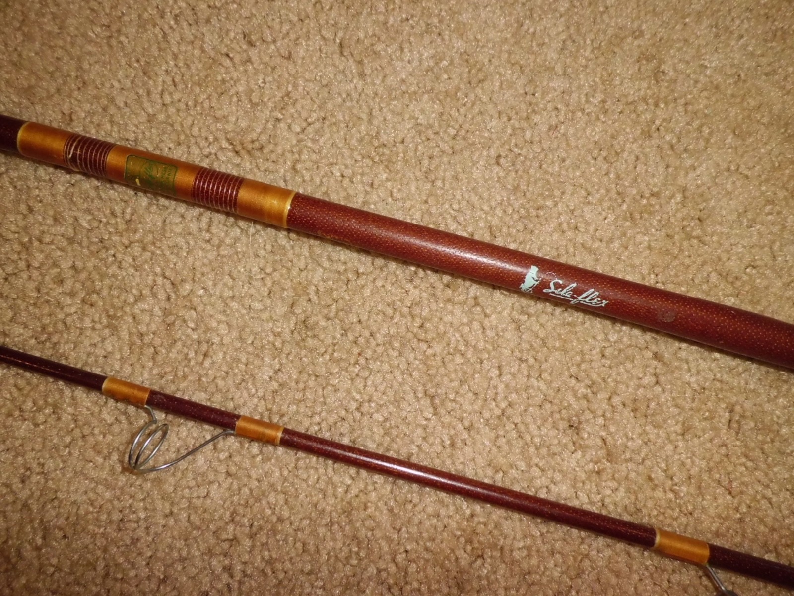 Vintage Silaflex SP80P-2 Spinning 8′ Rod made in USA