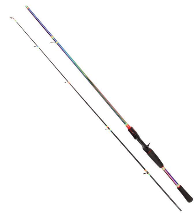 Trout Fishing Rod Carbon Fiber Spinning/casting Rods Fast Carp Poles 2 Sections
