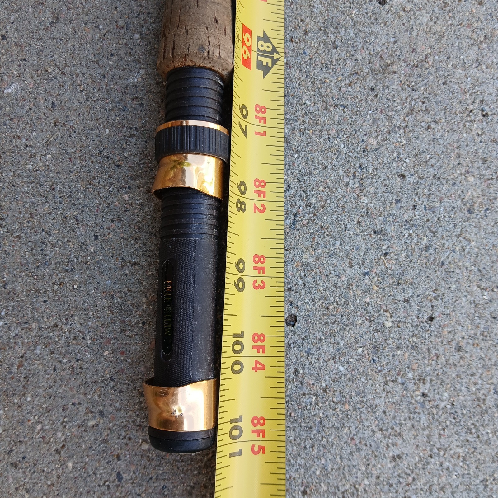 Eagle Claw Gold Eagle 8-1/2′ 2 Pc. Graphite Fly Rod