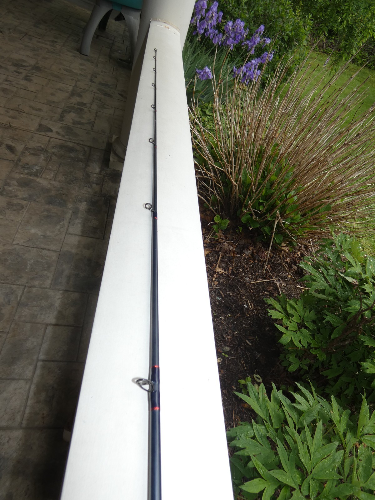 RARE ALL STAR IM10X USA MADE 806C 1 PC FAST MED HVY ACT 6’8″ FISHING ROD