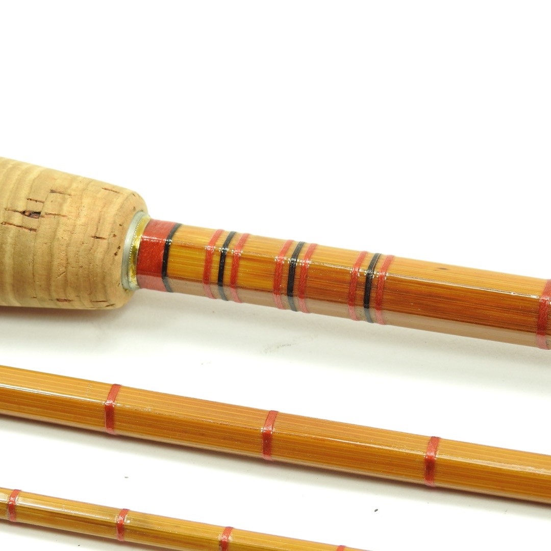 F.E. Thomas Special “Wet Fly” Bamboo Fly Fishing Rod. 9’ 6”. W/ Tube & Sock.