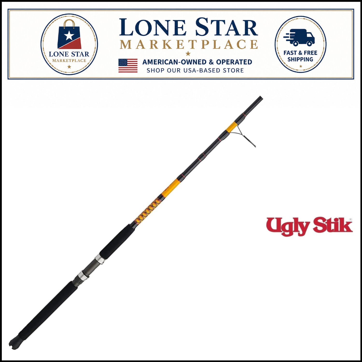 Bigwater 7ft Spinning Fishing Rod – High Tension, Medium Power, Fast Action