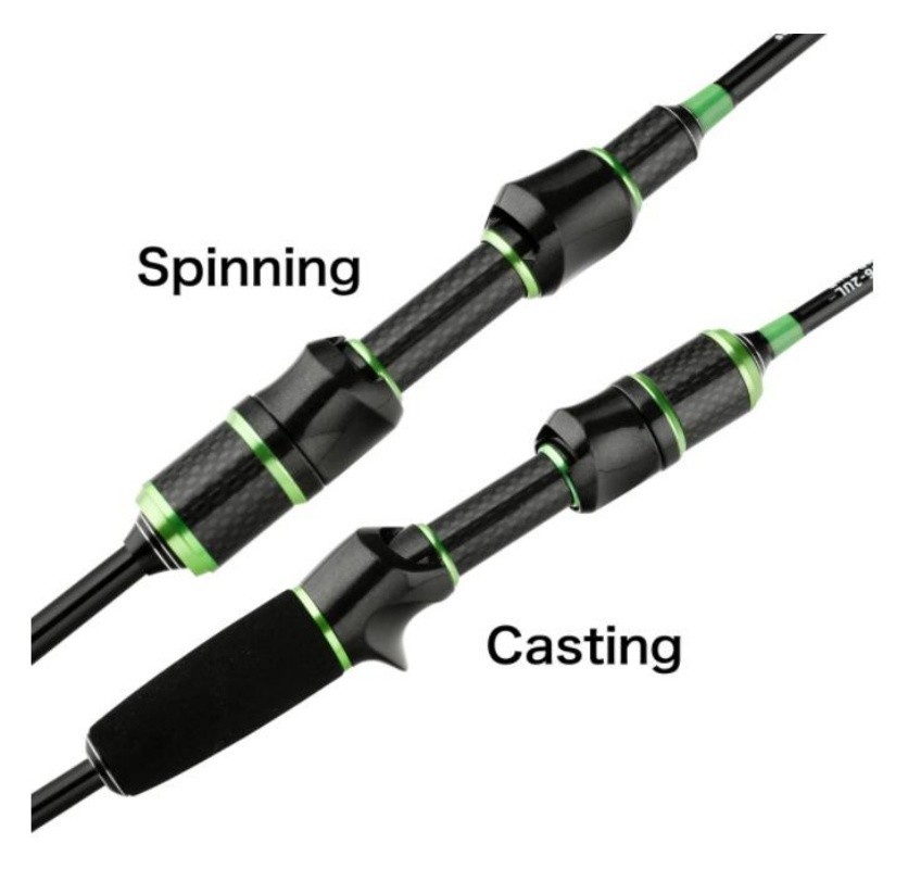 Fishing Rod Spinning Casting Rods Lure Carbon Fiber Ultra Light Fast Action Pole