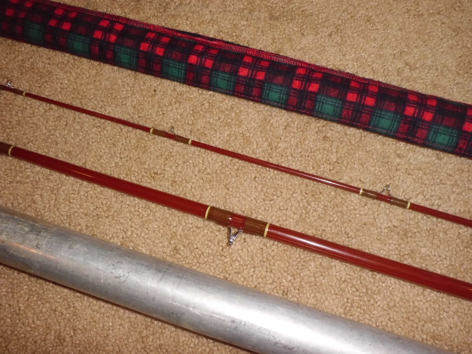 Vintage FENWICK Feralite FF80 Fly 8′ Rod made in USA – 7-8 wt #H43606