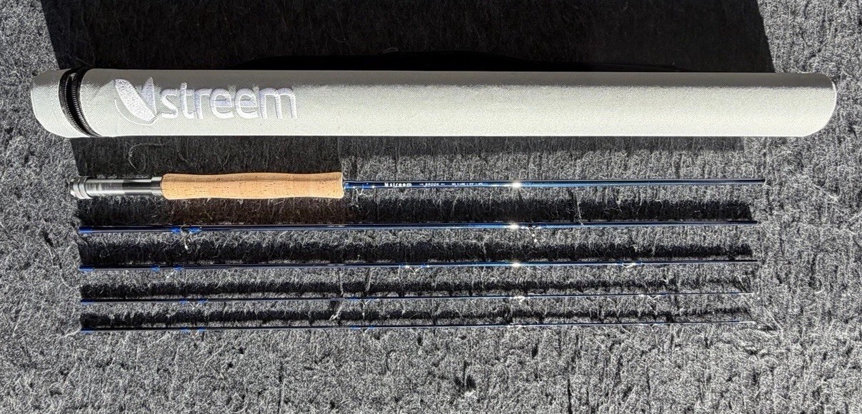 Stream Outdoors Brook 9’ 5wt 4 Piece Fly Rod W/ Extra Tip Section