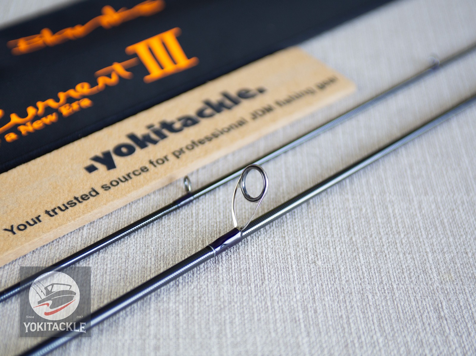Watch Product Video–YAMAGA Blanks BlueCurrent Ⅲ 76 Stream Spinning Rod