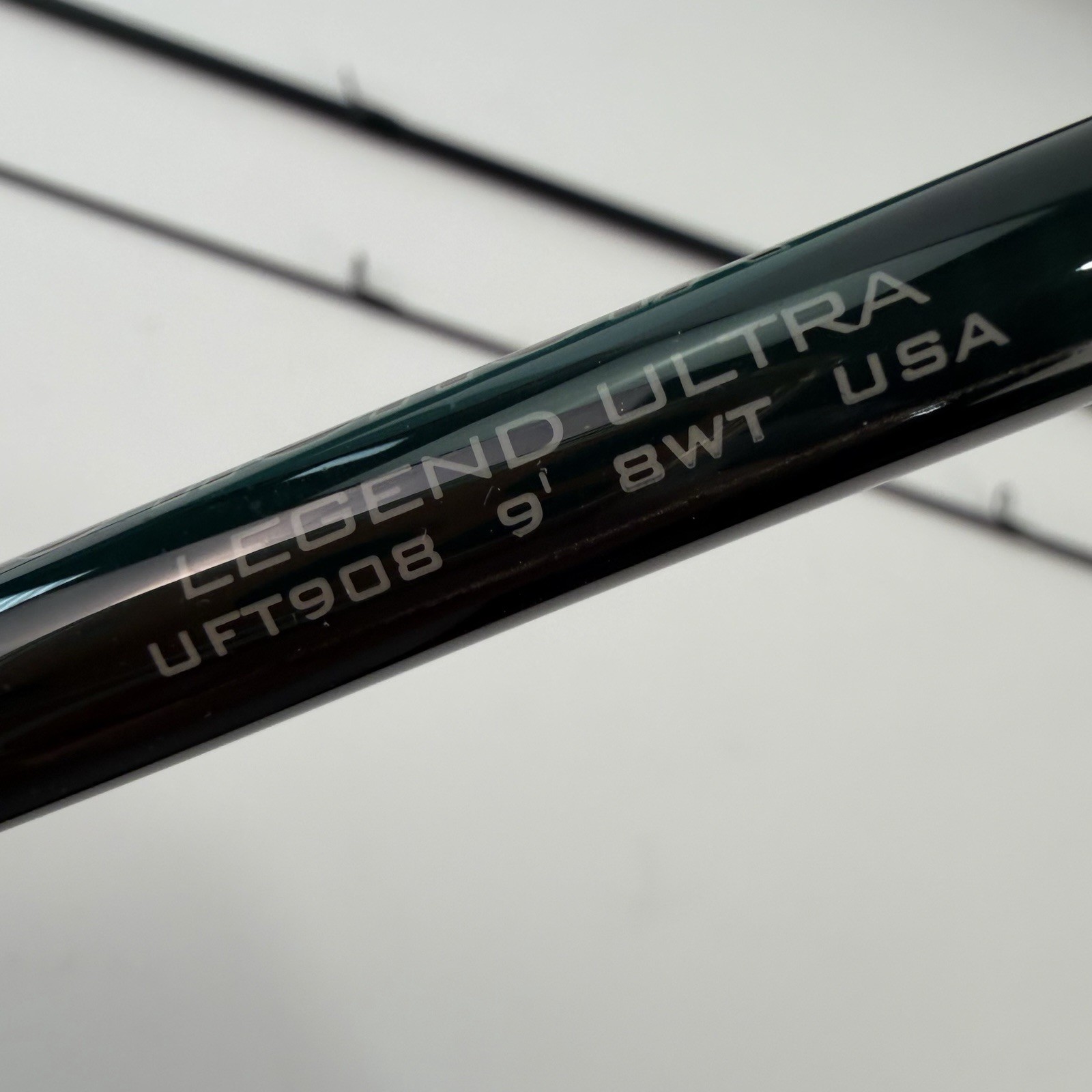 Vtg St Croix Legend Ultra Fly Fishing Rod UFT908 9′ 8wt 3pc & Travel Tube Y321