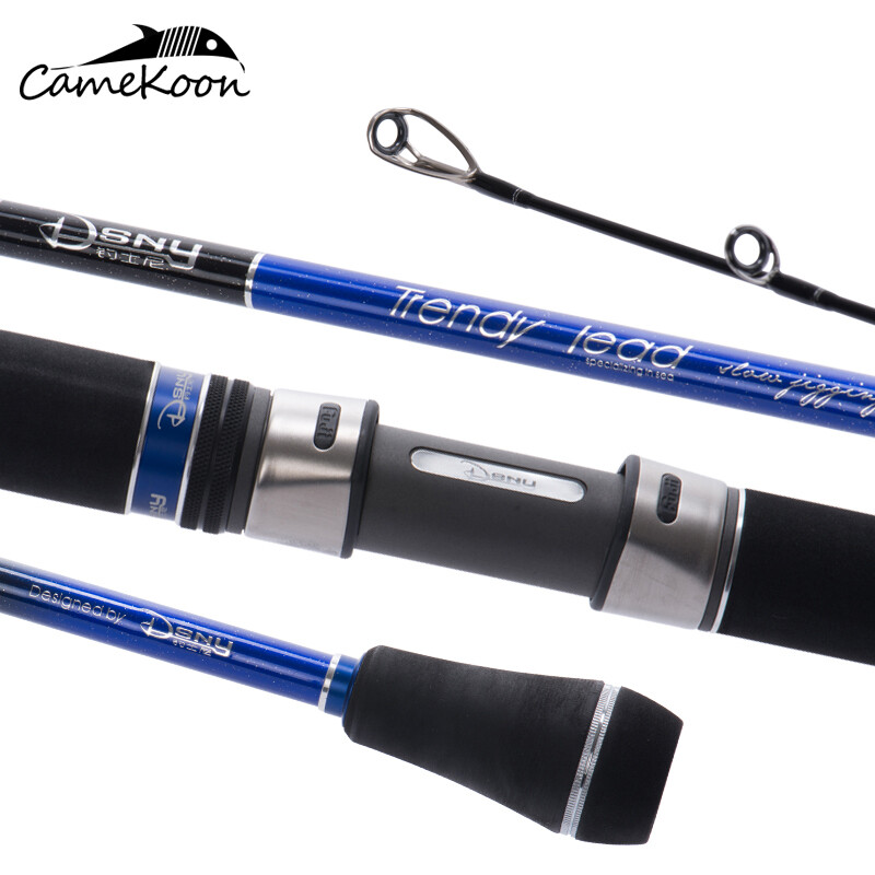 CAMEKOON Slow Pitch Jigging Fishing Rod for Snake Head Yellow Croaker Bass Fish