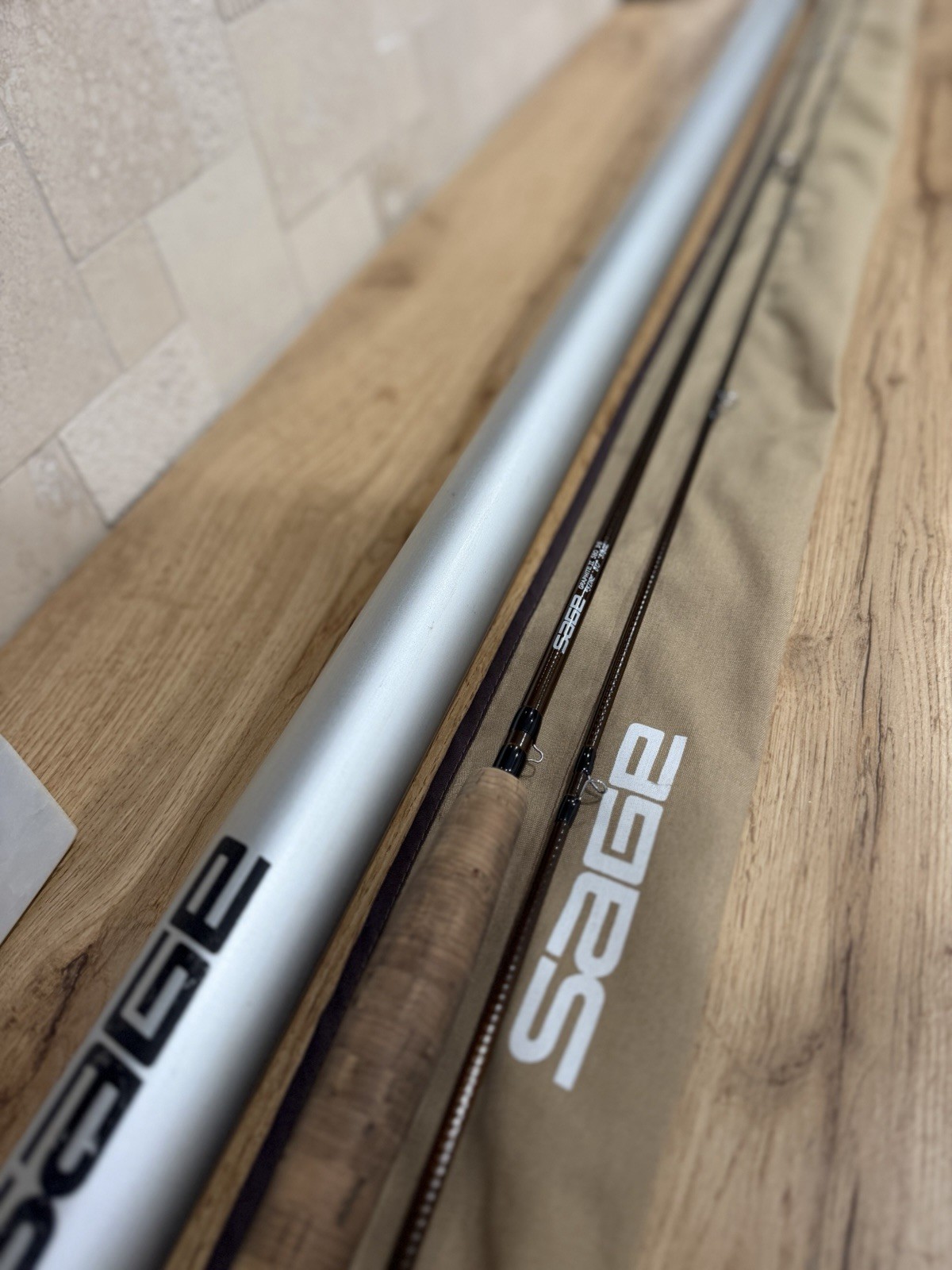 vintage Sage Graphite II GFL 580 DS fly rod Please Make An Offer