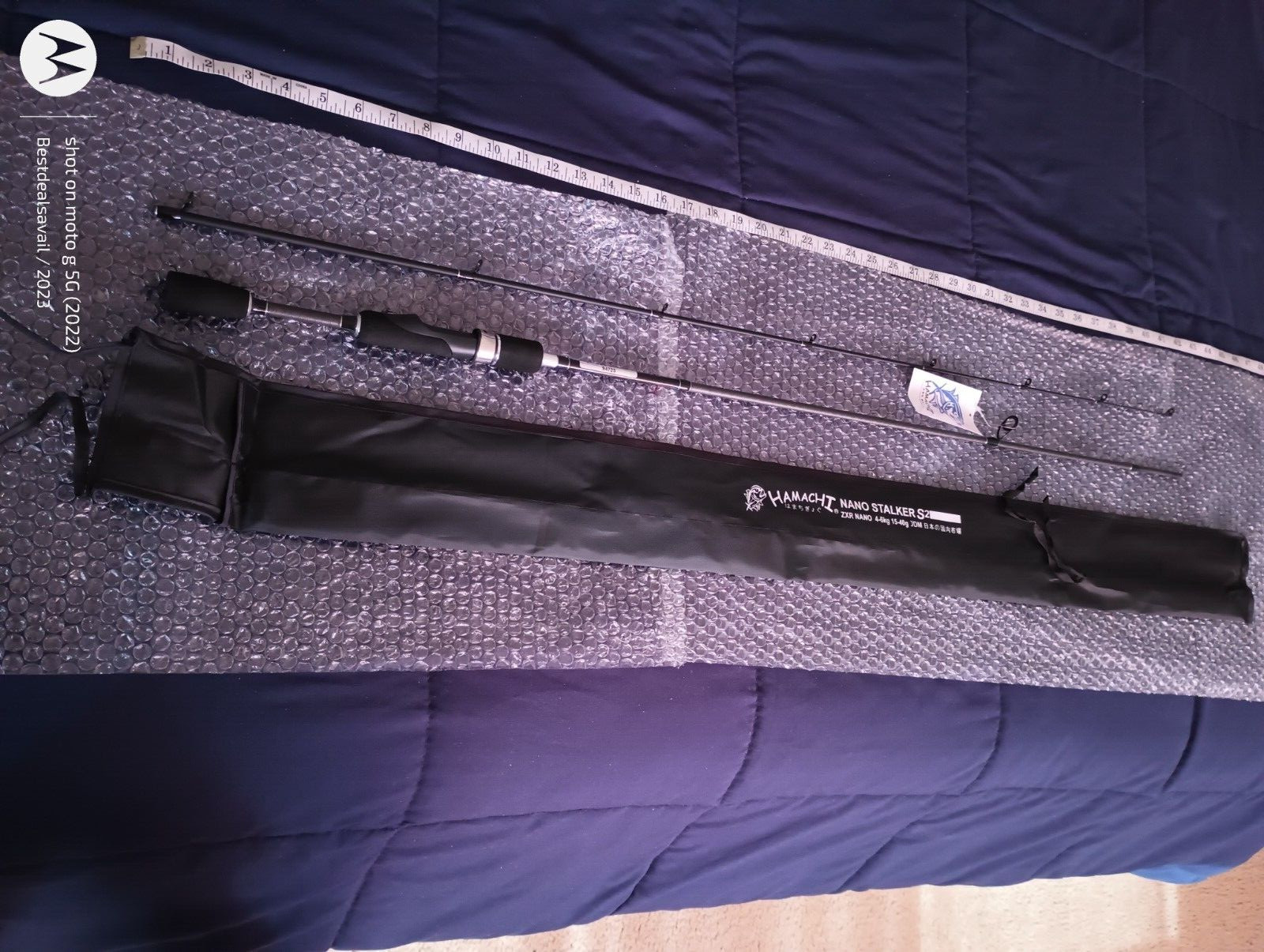 Hamachi Nano Stalker S2 JDM 4-6kg (8-15lb) ultralight Japanese fishing rod pole