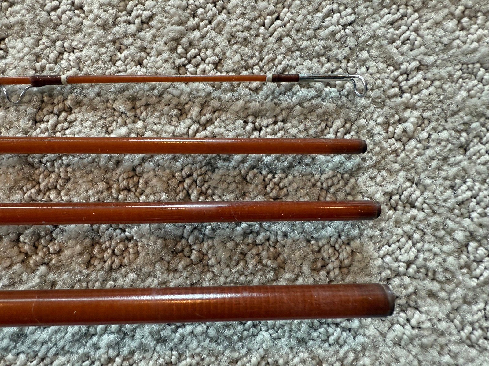 Early Fenwick Ferralite FF70-4 Fly Rod – 6wt 7′ With Original Sock & Tube