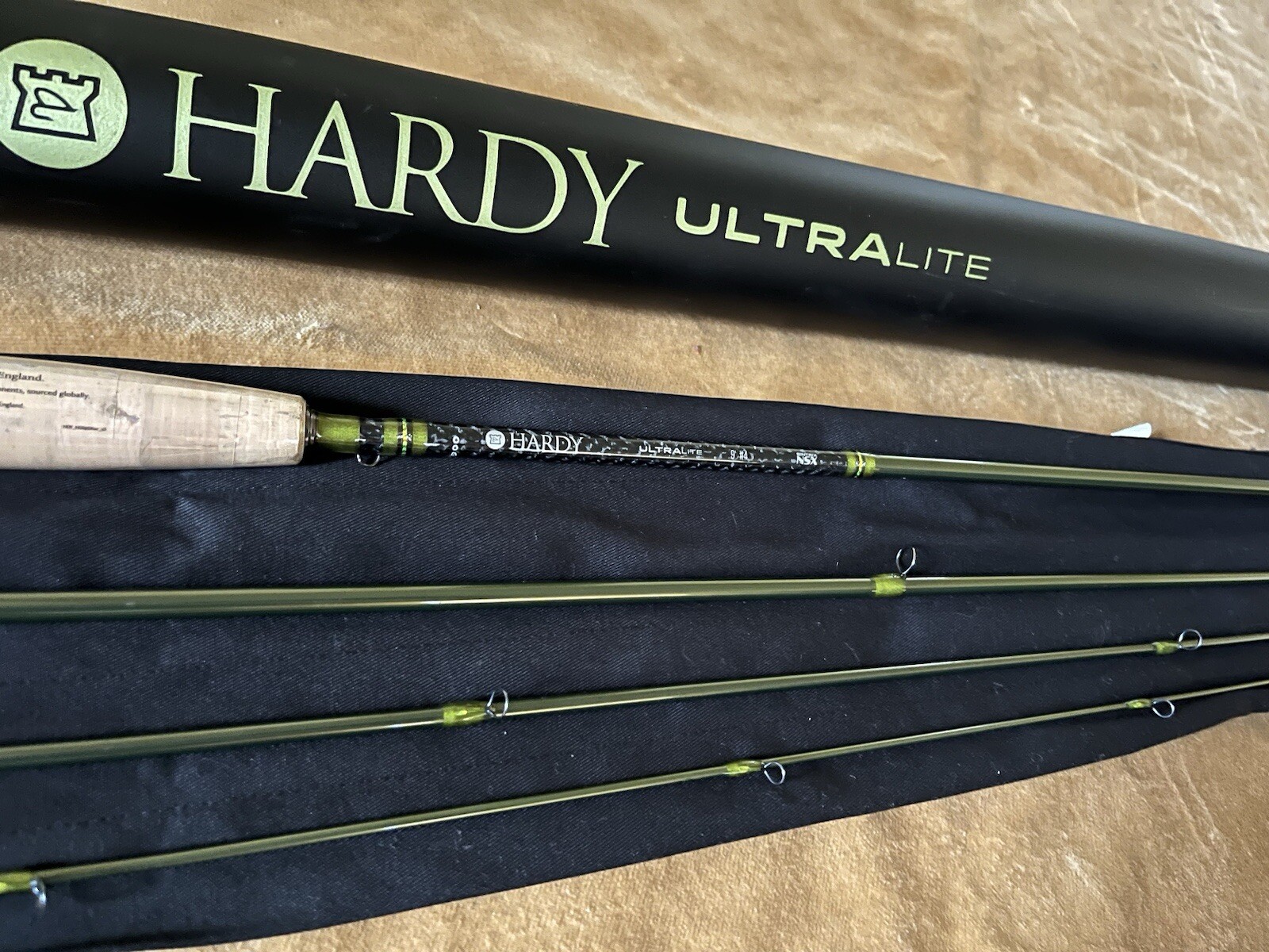 HARDY Ultralite 9’0” #4 – HROUL 904 Fly Rod • SINTRIX NSX • NEW