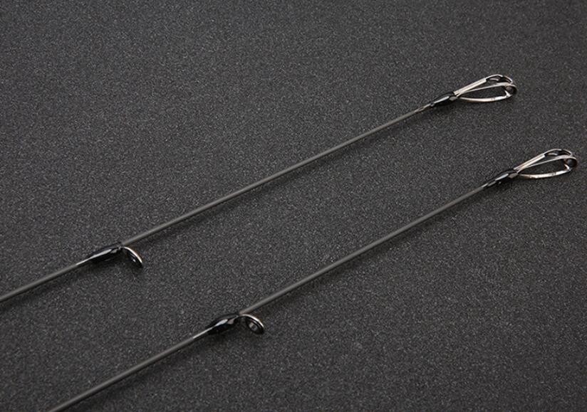 Spinning Fishing Rod Carbon Fiber Casting Rod High Sensitive Fast 2 Sections Rod
