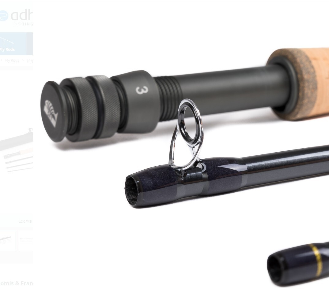 Loomis and Franklin fly rod 3 wt 11 ft for Nymphing with case Brand new 110g wt