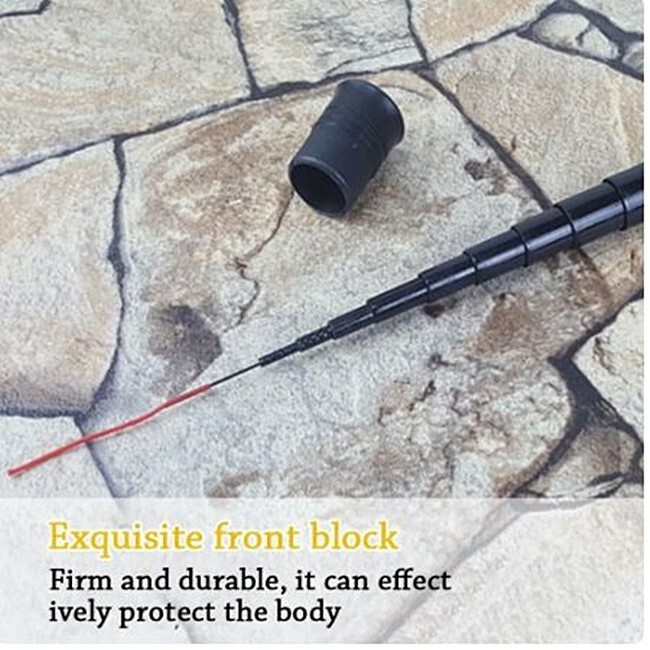 Ultralight Telescopic Fishing Rod Carbon Fiber – 3.6m / 11.8 feet