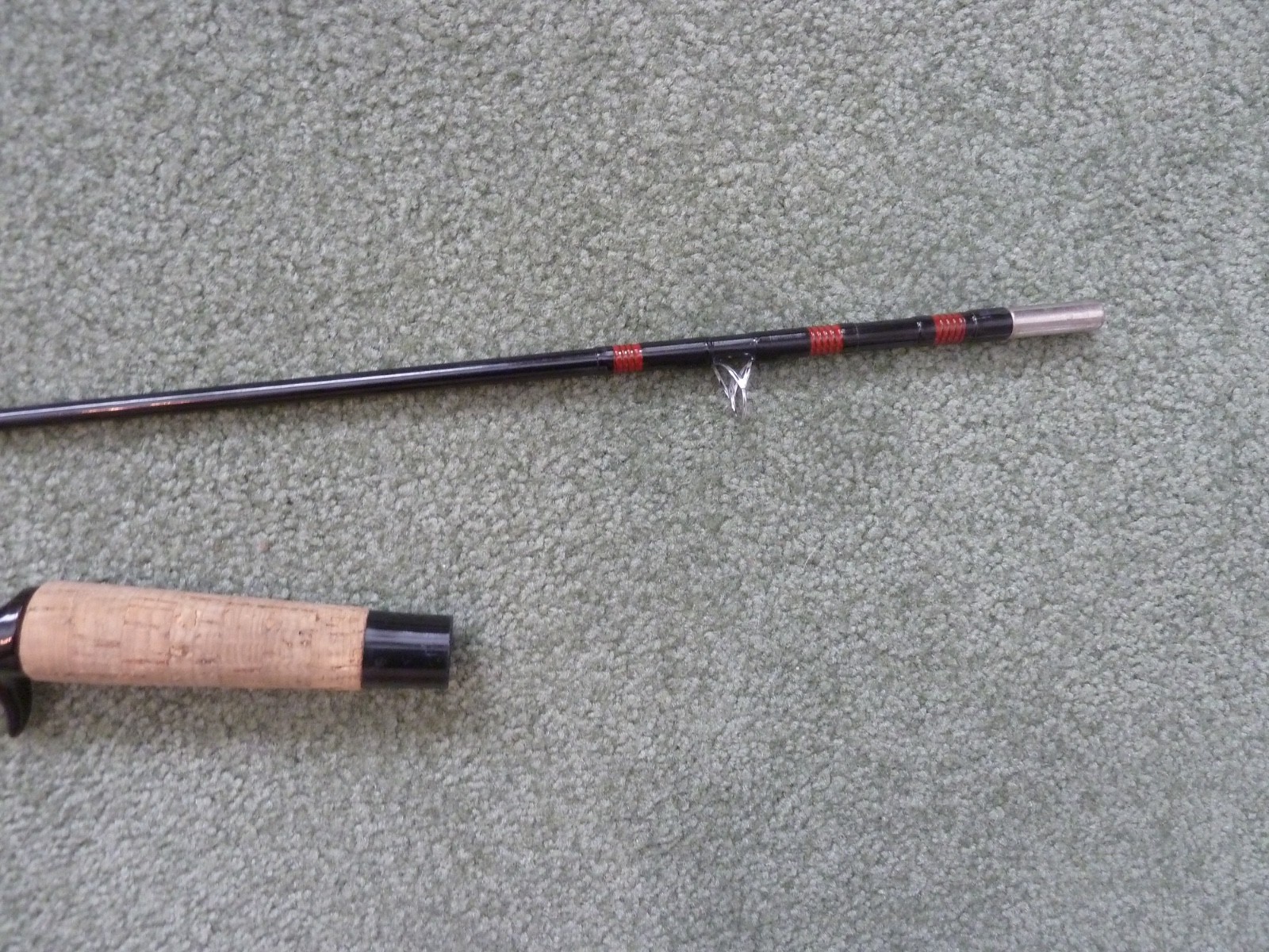 Garcia Conlon Bait Casting Rod, 6 FT USA Made MEDIUM Action Fast Taper # 2433
