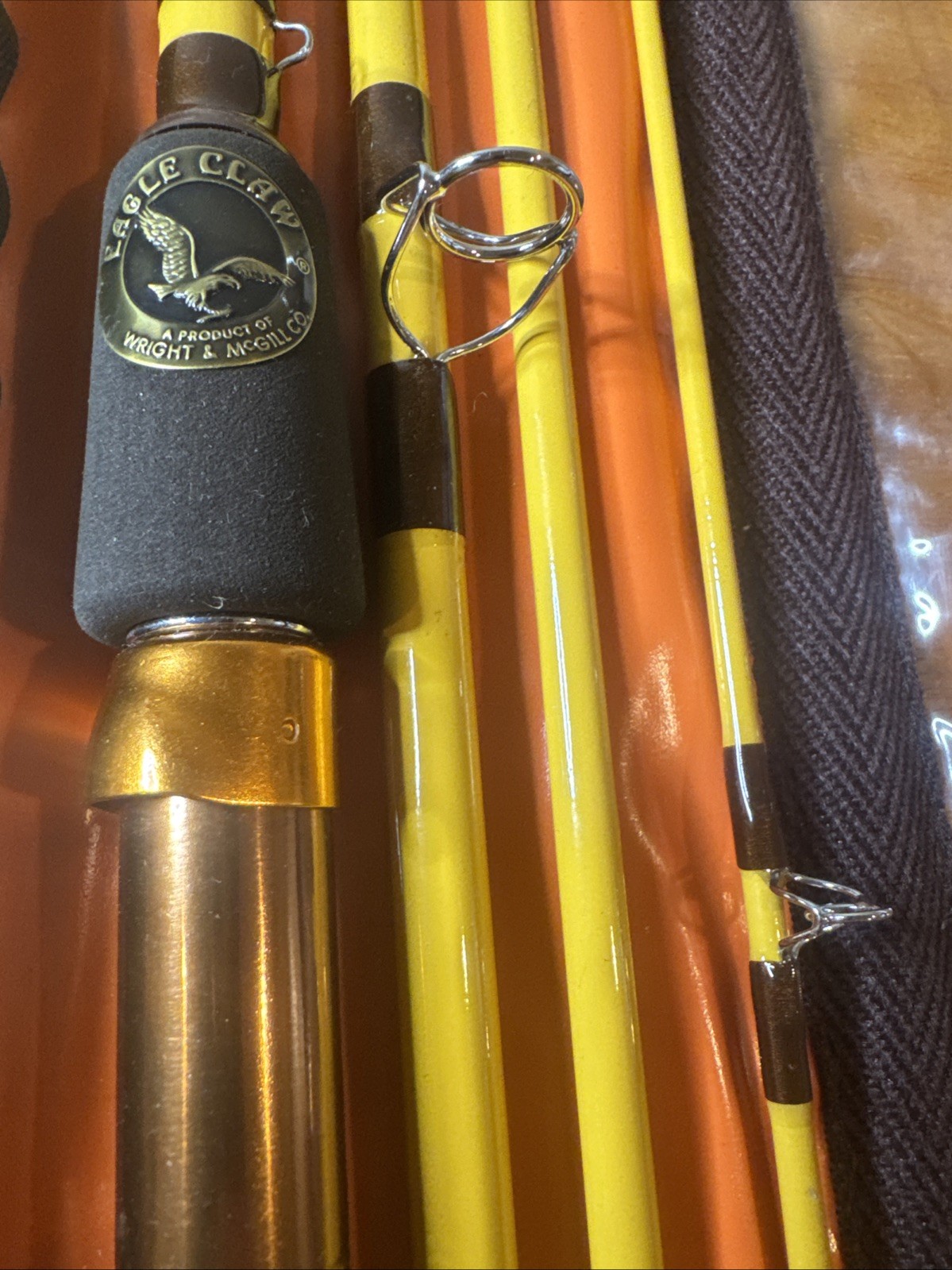 EAGLE CLAW Pack It Rod Spin /Fly 7’6″ 4Pc Medium #PK601-76 Great Condition. NEW