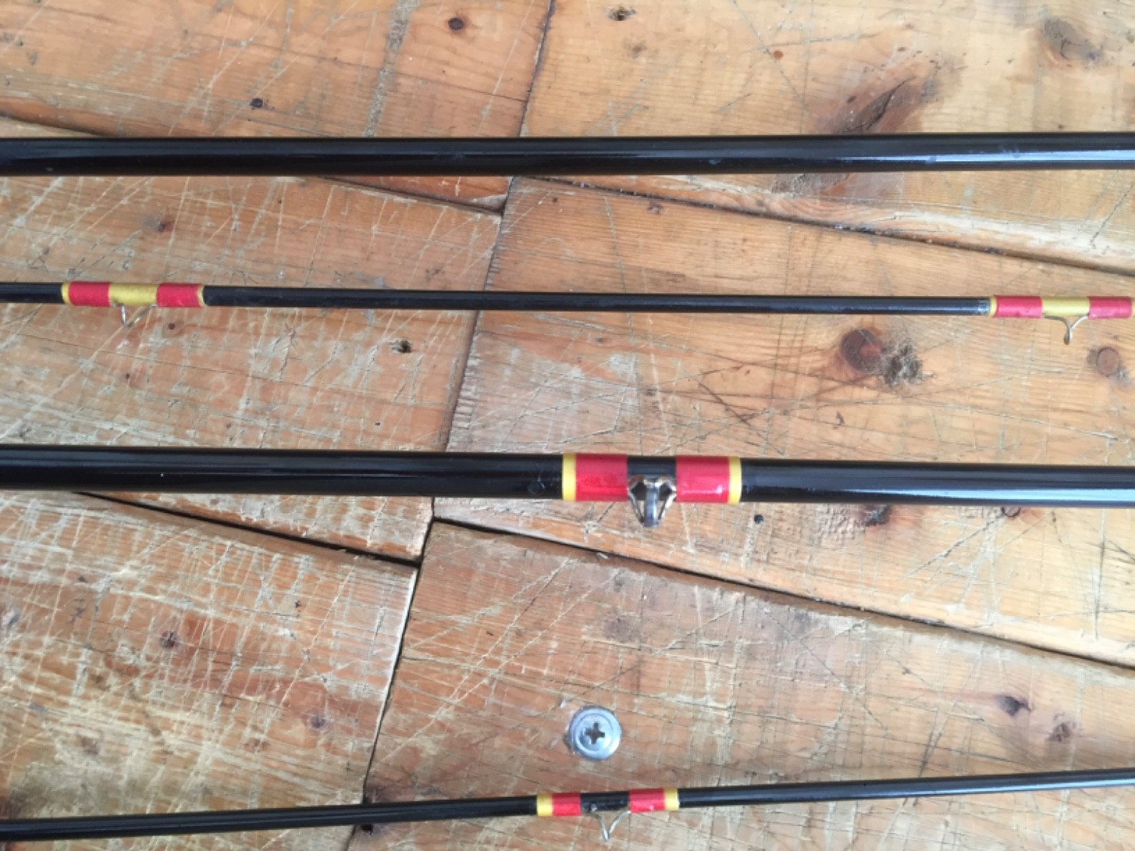 HARNELL FLY RODS, (2) 8′ 2 PC 5/6WT 7’6′ 2 PC 5/6 WT