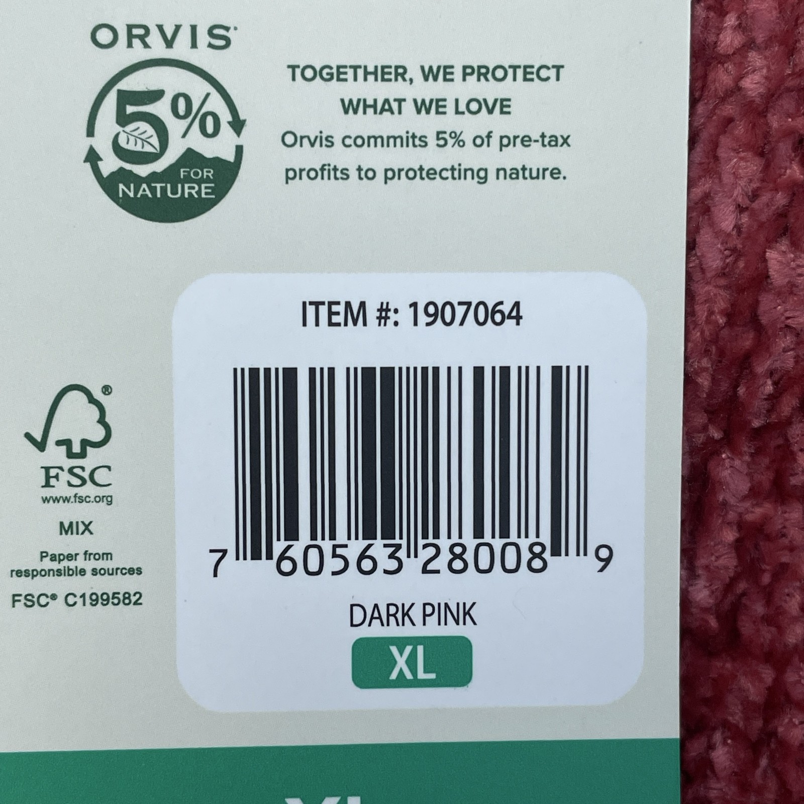 Orvis Women’s XL Pullover Sweater Dark Pink Polyester a1734