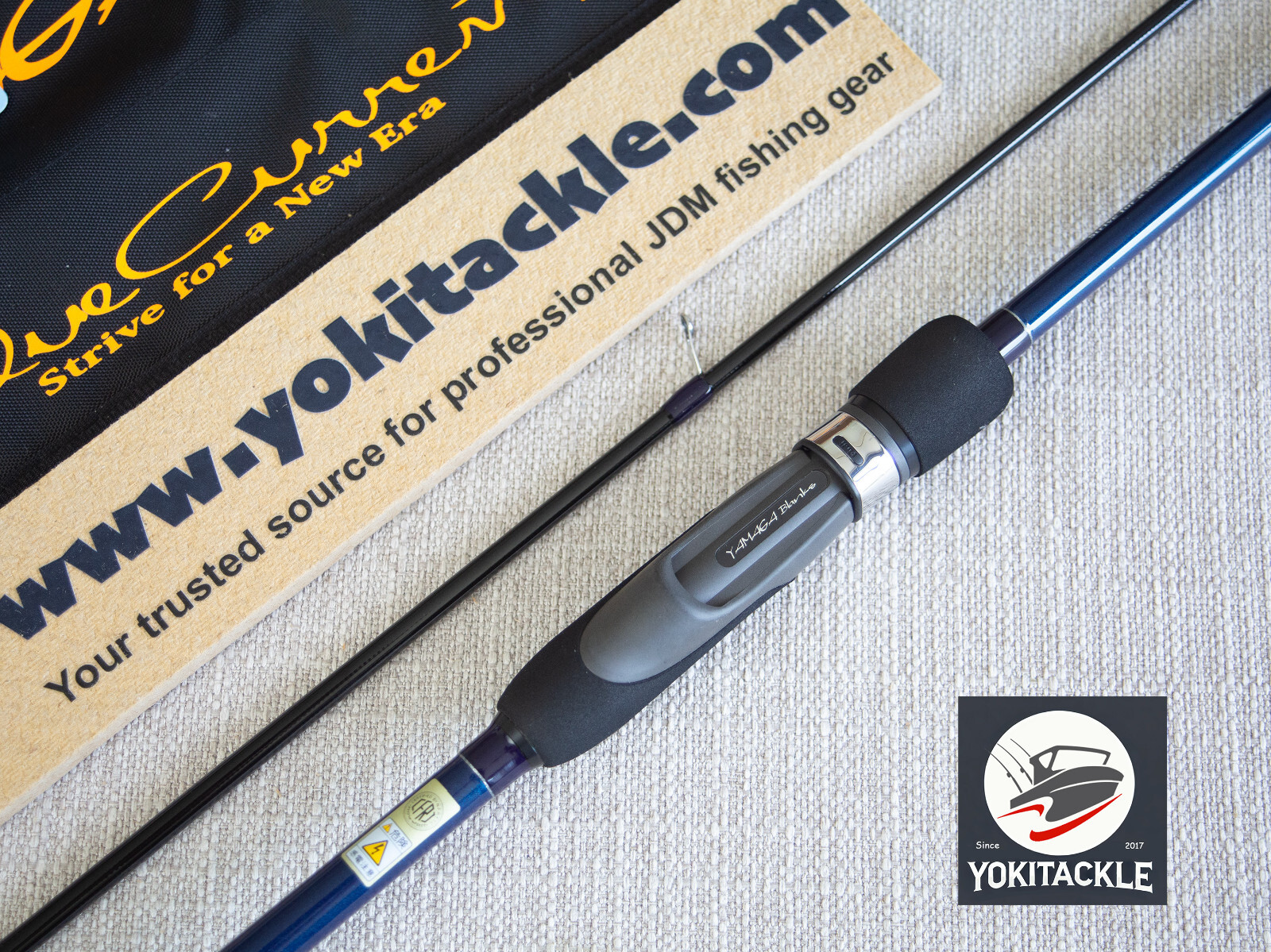 YAMAGA Blanks Blue Current III 82 Spinning Rod A3-Watch Product Video