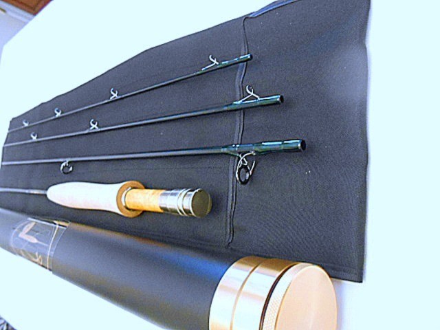 E.L. KEULING ROD CO 7’7″ 3/ 4 WT. UP-LOCKING 4PC CARBON FIBER FLY ROD 2026 USA