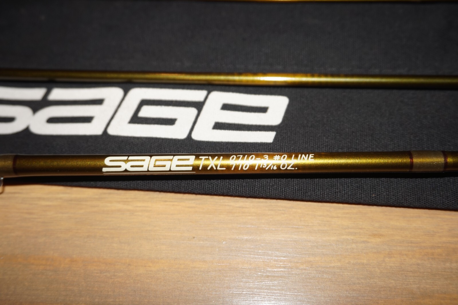 RARE SAGE TXL 0710-3 7’10” #0wt Line 3pc Generation 5 technology ROD Excellent