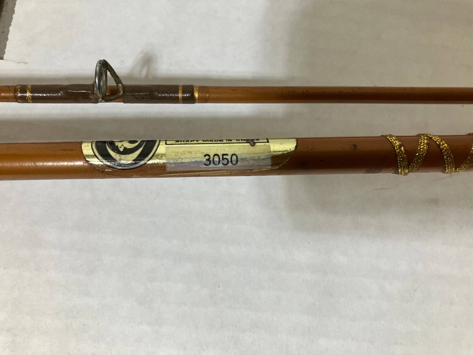 Master Fishing Tackle Corporation 3050 Two Piece Fishing Rod Vintage 76.5″ Korea