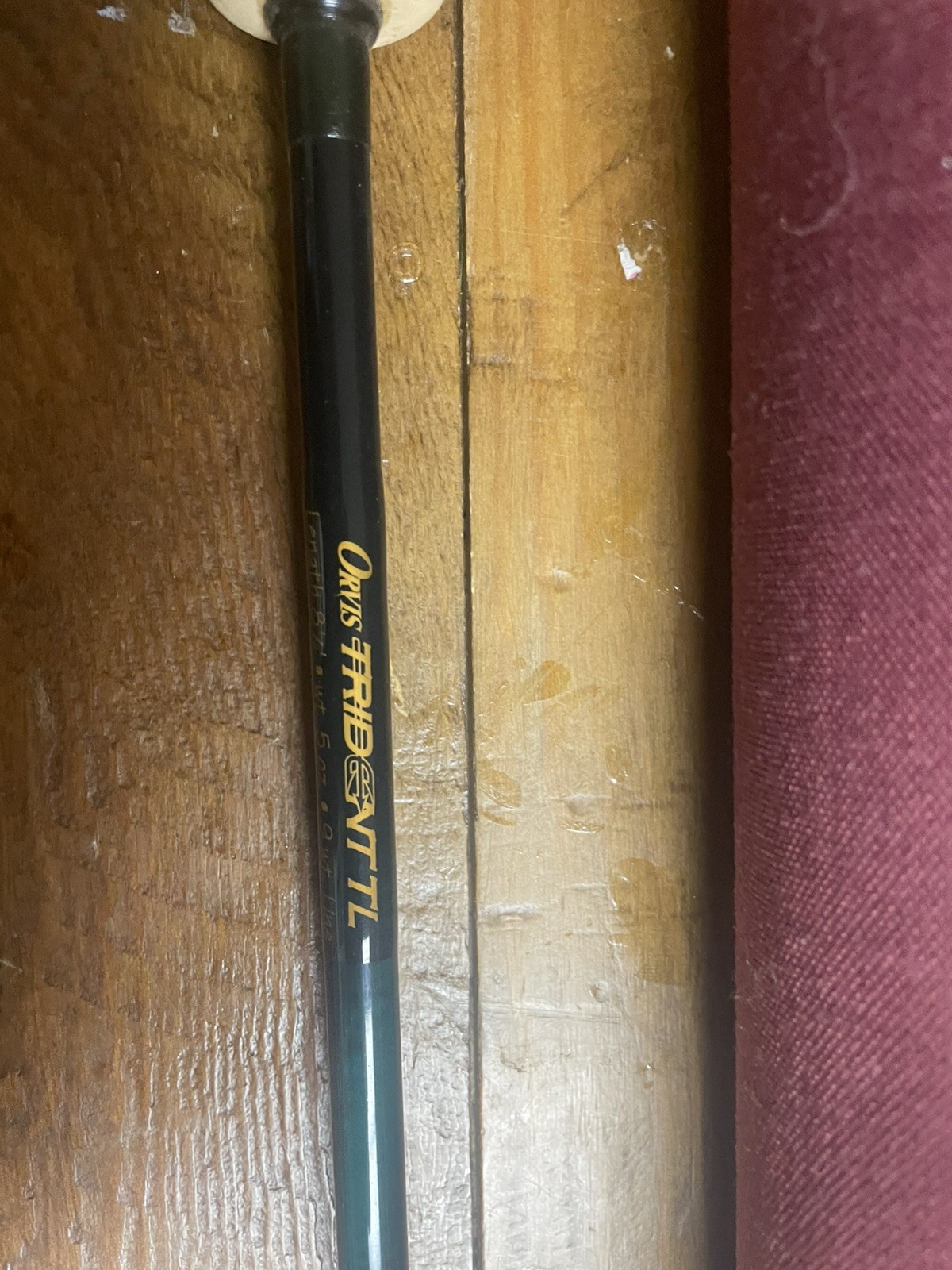 Orvis Trident TL Mid-Flex 9.0 Fly Rod. 9’ 8wt. W/ Tube & Sock.
