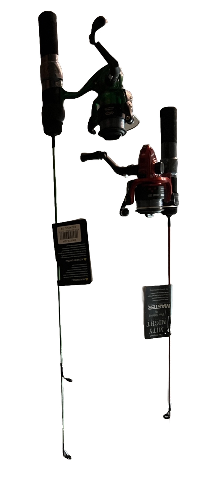 MITY MIGHT FISHING 24’ POLES (NEW) 2 POLES/MASTER FISHING RODS