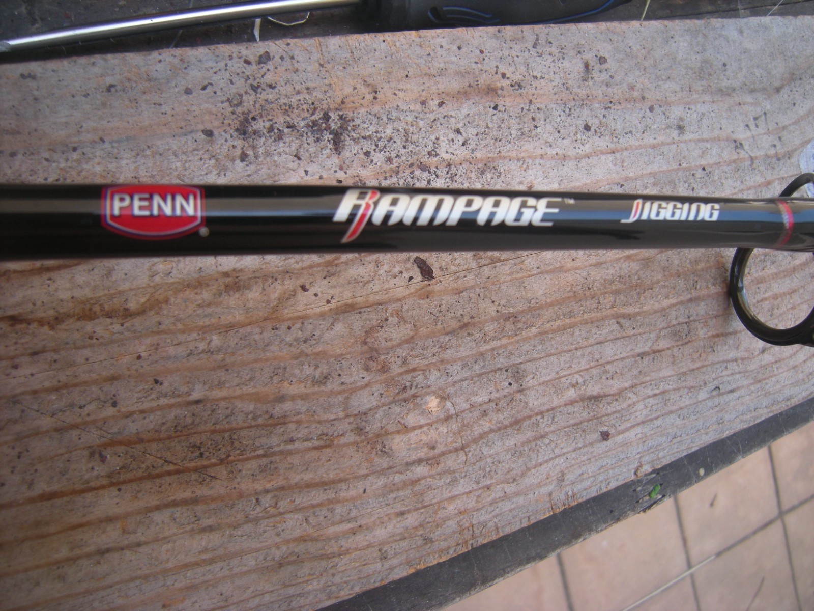 6’ Penn Rampage 80-130lb One Piece Heavy Action Jigging Rod (Spinning Rod)