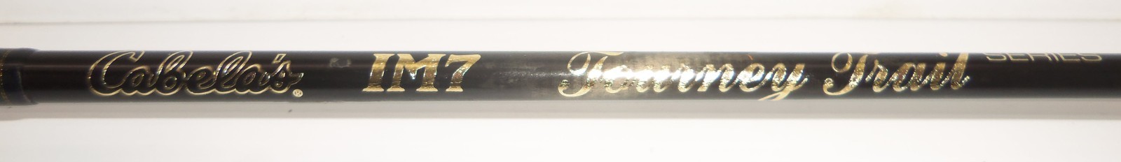 Cabela’s IM7 Tourney Trail Series 2-Piece Med. Action 6’6″ Spinning Rod